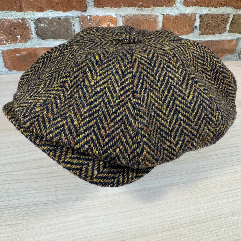 Men's Wigens Herringbone Wool Cap 62